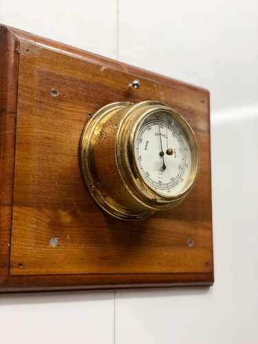 Vintage pilot marine - vintage, barometer