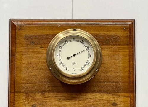 Vintage barigo ship - ship, barometer