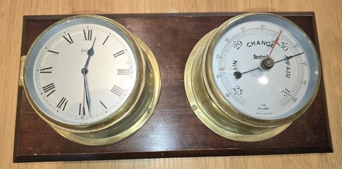 Antique sestrel marine clock - antique,