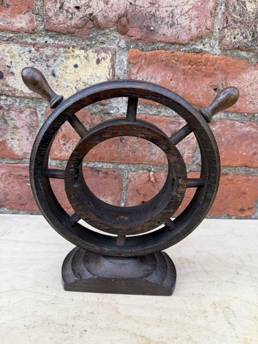 Antique wood mantel barometer - antique,