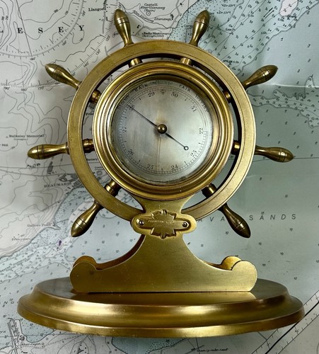 Antique maritime barometer - maritime,