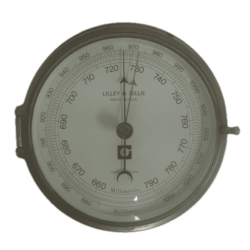 Nautical brass aneroid - brass,