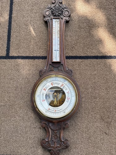 Antique banjo style - , barometer