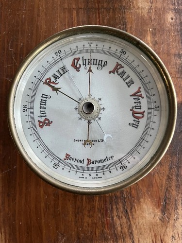 Rare double handed - double, barometer